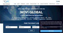Desktop Screenshot of noviglobal.com
